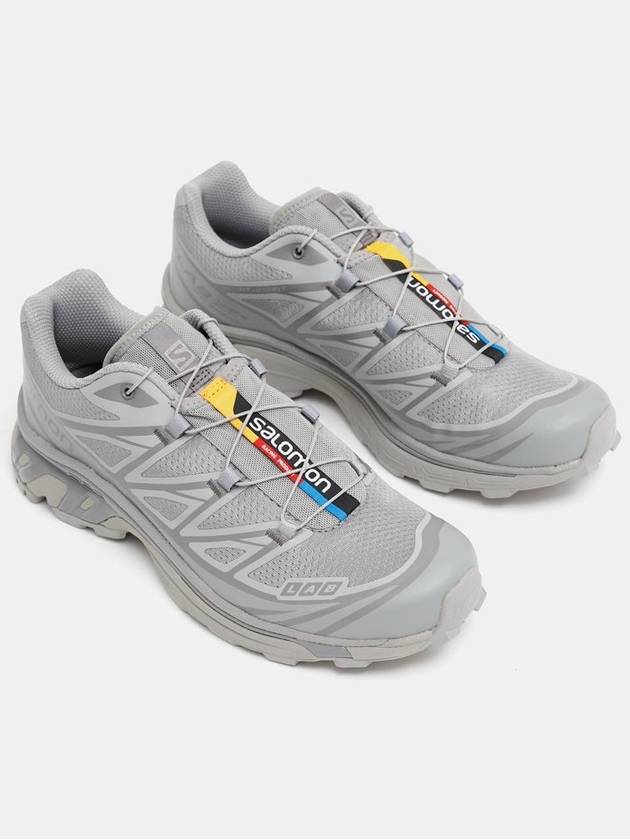 XT 6 Low-Top Sneakers Ghost Grey - SALOMON - BALAAN 3