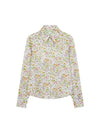 Women s Floral Pattern Cotton Shirt White - PAUL SMITH - BALAAN 1