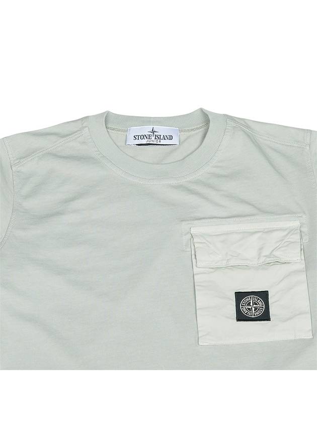 Kids short sleeve t shirt 801620247 V0061 8A - STONE ISLAND - BALAAN 3