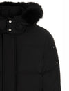 Cloud Threequater Bomber Padding Black Fox Fur Black - MOOSE KNUCKLES - BALAAN 5