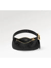 Mini Moon Monogram Empreinte Leather Shoulder Bag Black - LOUIS VUITTON - BALAAN 5