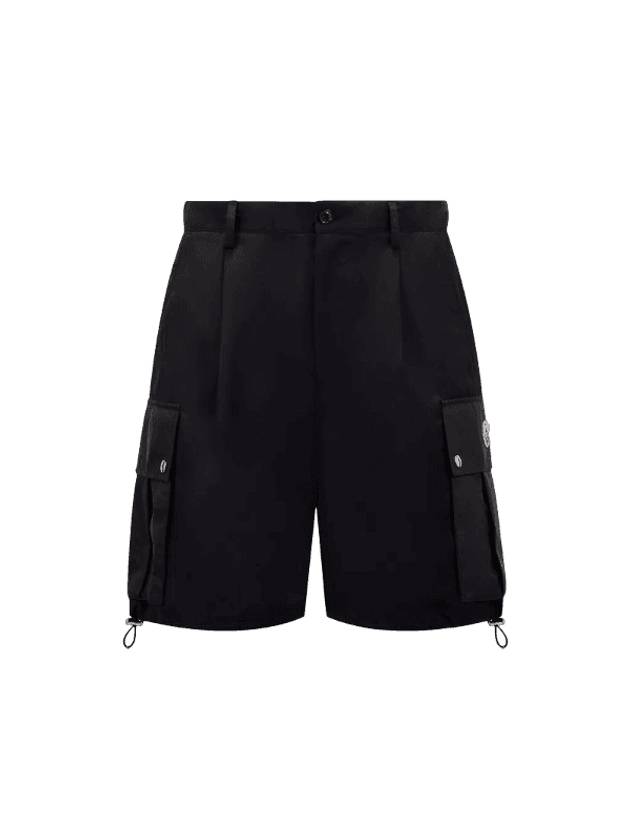 Cargo Shorts Black - MONCLER - BALAAN 1