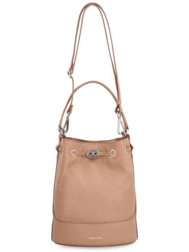 Zanellato Monda S Leather Bucket Bag - ZANELLATO - BALAAN 5