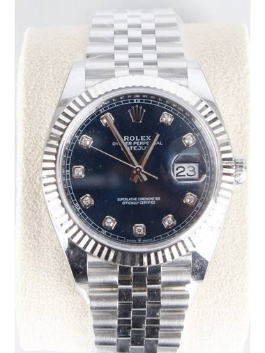 Datejust 41 Steel Blue Plate 10P 19 Years - ROLEX - BALAAN 1