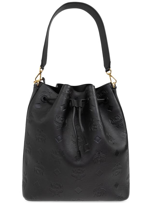 MCM Dessau Bucket Bag, Women's, Black - MCM - BALAAN 1