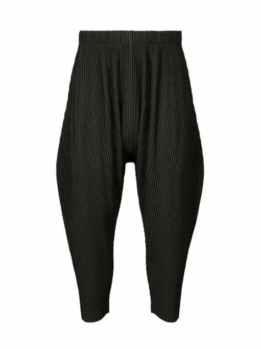 Homme Plissé Pleated Bottom Pants Pants JF125 - ISSEY MIYAKE - BALAAN 1