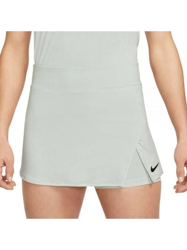 Court Dri Fit Victory Tennis A-Line Skirt Light Green - NIKE - BALAAN 2