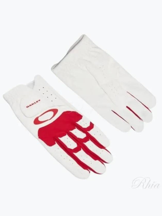 Golf Glove 18 0 FOS901697 Red Line - OAKLEY - BALAAN 1