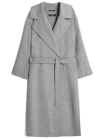 Orlanda wool coat gray OLANDA 042 - MAX MARA - BALAAN 2