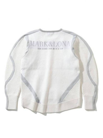 Long sleeve t shirt MCW2DAB51 White - MARK & LONA - BALAAN 2