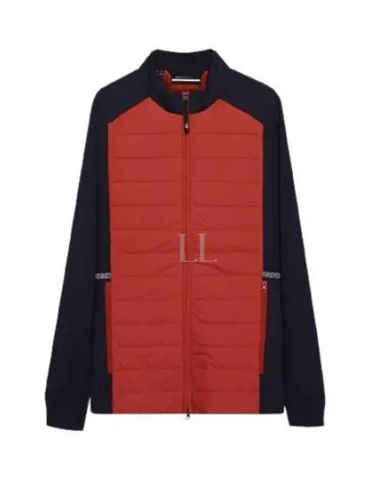 Men's Kenny Hybrid Padded Jacket Red - J.LINDEBERG - BALAAN 2