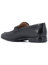 Men's Gancini Loafers Black - SALVATORE FERRAGAMO - BALAAN 4