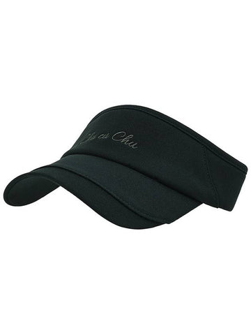 C23SHT001W Lettering Deep Visor Deep green - CHUCUCHU - BALAAN 1