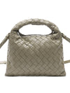 Intrecciato Mini Hop Tote Travertine - BOTTEGA VENETA - BALAAN 2