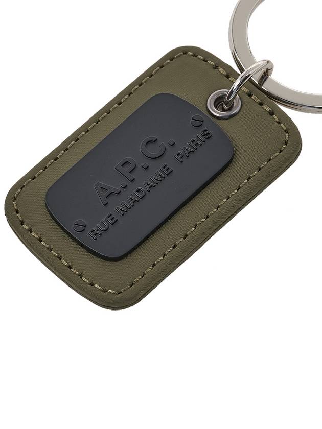 Clefs Miles Logo Keyring Green - A.P.C. - BALAAN 4