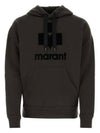 Miley Big Logo Hoodie Faded Black - ISABEL MARANT - BALAAN 2