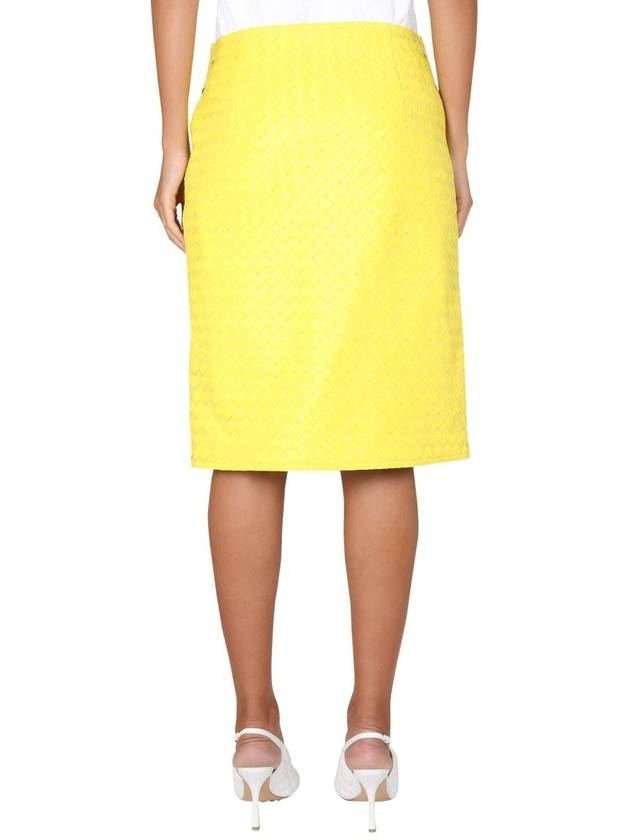 23 ss Skirt WITH Woven Pattern 729819V2JG07193 B0040201248 - BOTTEGA VENETA - BALAAN 5