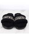 Shearling logo fur mule slippers 37 240 - DIOR - BALAAN 3