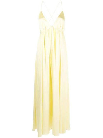 midi dress 8573DRMATLEM YELLOW - ZIMMERMANN - BALAAN 1