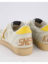 Ballstar Yellow Tab Low Top Sneakers White Cathay - GOLDEN GOOSE - BALAAN 5