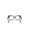 Logo Temple Square Frame Glasses 04UV VISTA 1AB1O1 - MIU MIU - BALAAN 2