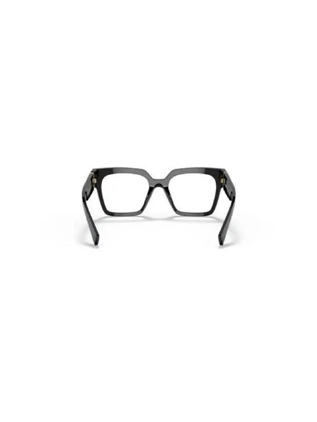 Logo Temple Square Frame Glasses 04UV VISTA 1AB1O1 - MIU MIU - BALAAN 2