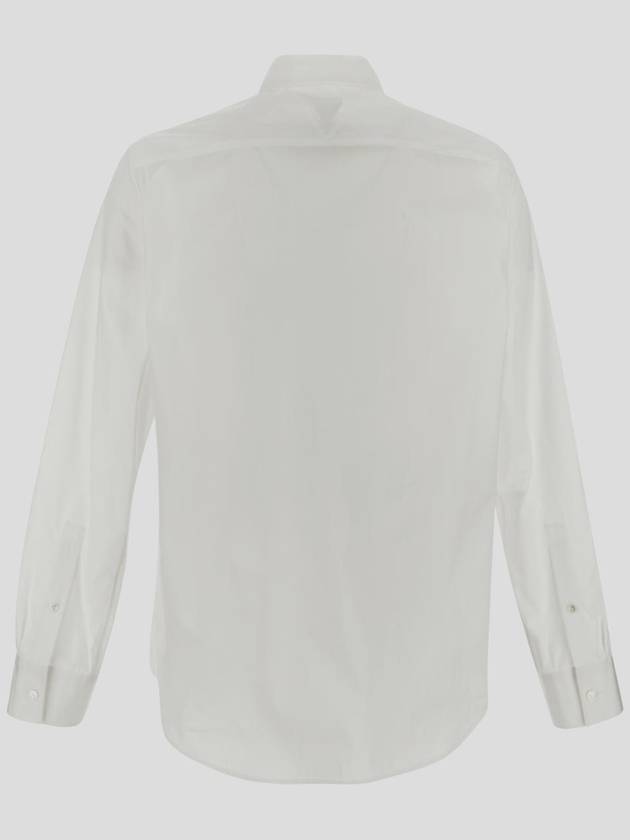 Classic Cotton Poplin Long Sleeve Shirt White - BOTTEGA VENETA - BALAAN 3