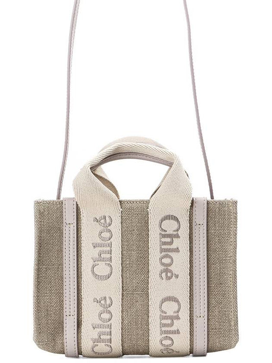 Woody Mini Tote Bag Beige - CHLOE - BALAAN 2