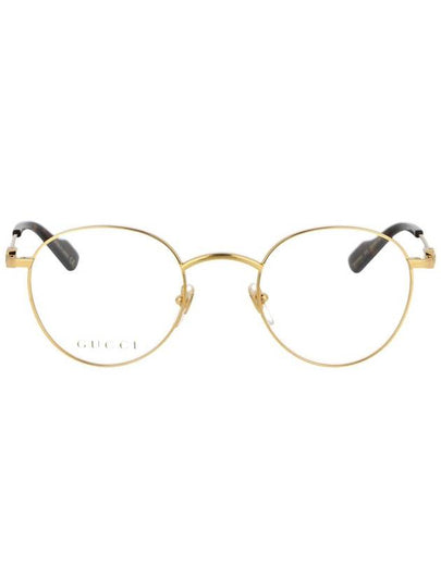 Eyewear Round Metal Eyeglasses Gold - GUCCI - BALAAN 2