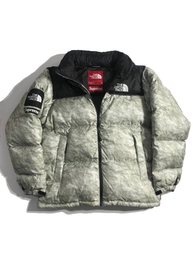 x The North Face Paper Nuptse Padded Down Jacket ® The North Face® Paper Print Nuptse Jacket - SUPREME - BALAAN 2