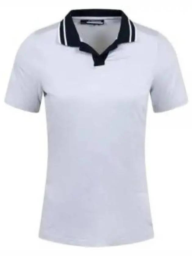 Women's Sammy Polo Shirt Cloud White - J.LINDEBERG - BALAAN 2