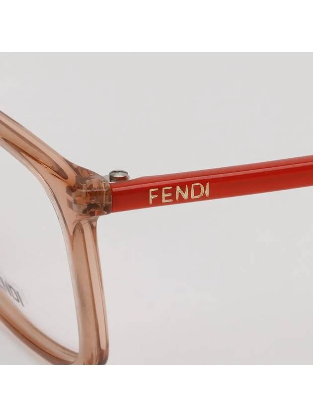 Glasses frame F945 749 translucent square horn frame - FENDI - BALAAN 5