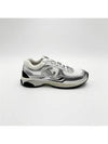 Fabric Laminated Low Top Sneakers Silver - CHANEL - BALAAN 4