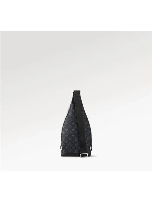 Duo Monogram Sling Bag Black - LOUIS VUITTON - BALAAN 9