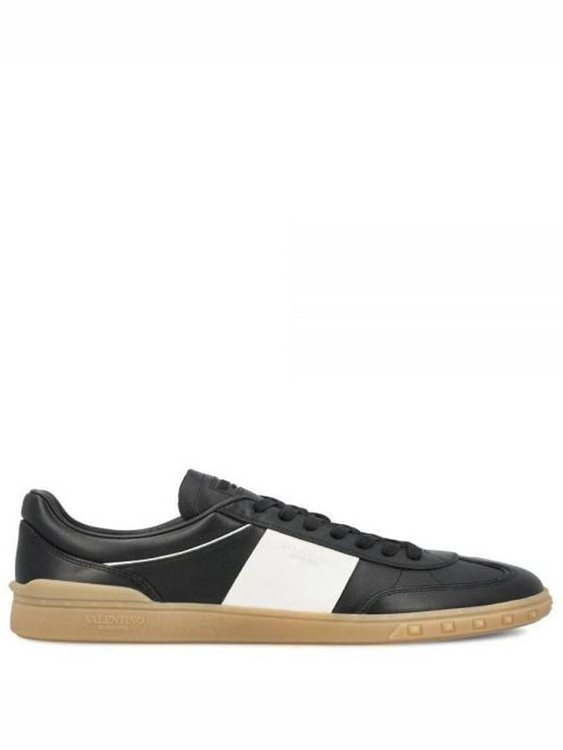 Color Block Low Top Sneakers Black - VALENTINO - BALAAN 2