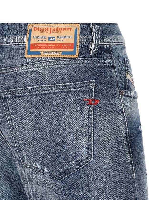 2019 D Strukt Slim Jeans Medium Blue - DIESEL - BALAAN 4