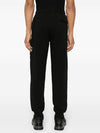 Wappen Patch Drawstring Track Pants Black - STONE ISLAND - BALAAN 3