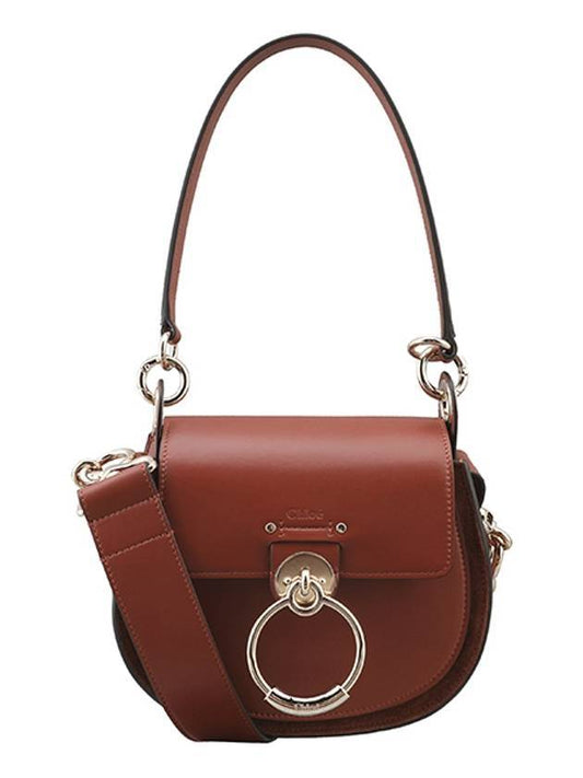 Tess Small Shoulder Bag Brown - CHLOE - BALAAN 1