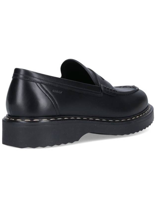 Necko Penny Loafer Black - BALLY - BALAAN 5