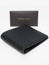 Intrecciato Weaving Half Wallet Black - BOTTEGA VENETA - BALAAN 5