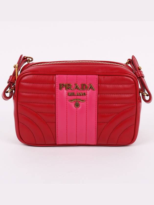 Two tone diagram mini chain bag 1BH084 - PRADA - BALAAN 1