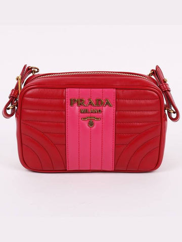 Two tone diagram mini chain bag 1BH084 - PRADA - BALAAN 1