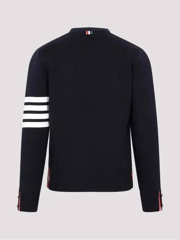 Milano Stitch 4 Bar Cardigan Navy - THOM BROWNE - BALAAN 3