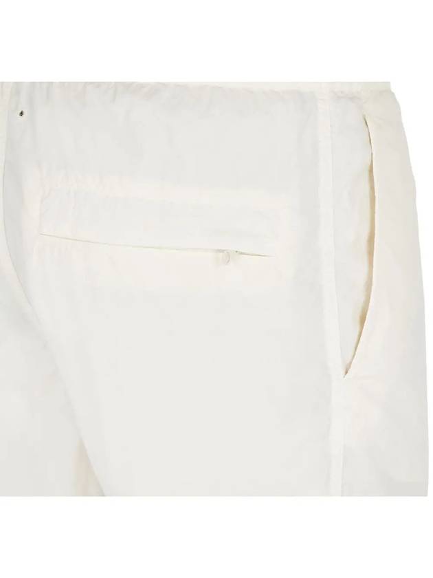 Comfort Fit Swim Shorts White - STONE ISLAND - BALAAN 8