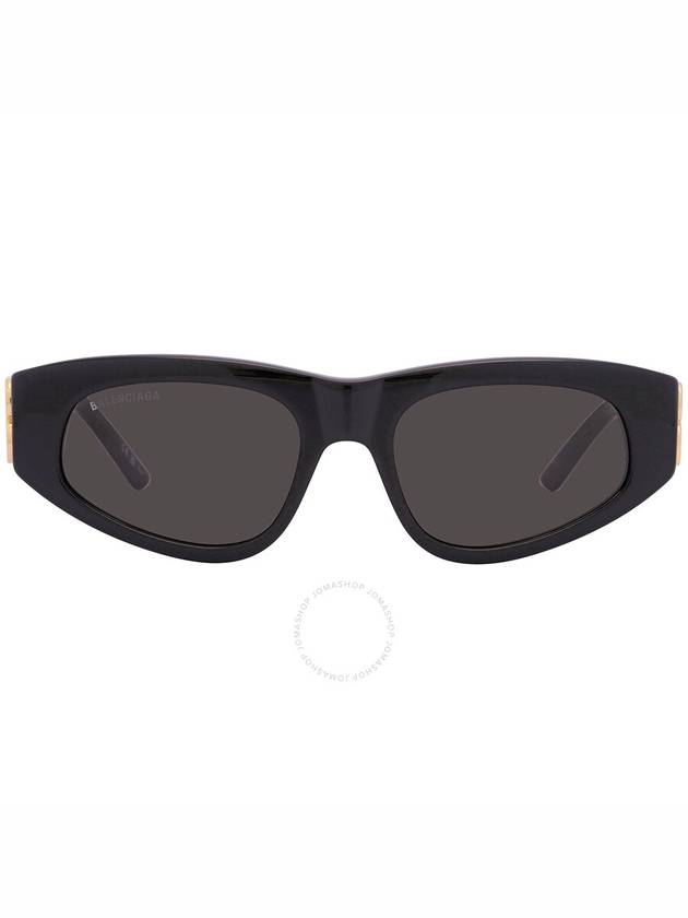 Women's BB Monogram Frame Sunglasses Black - BALENCIAGA - BALAAN 2