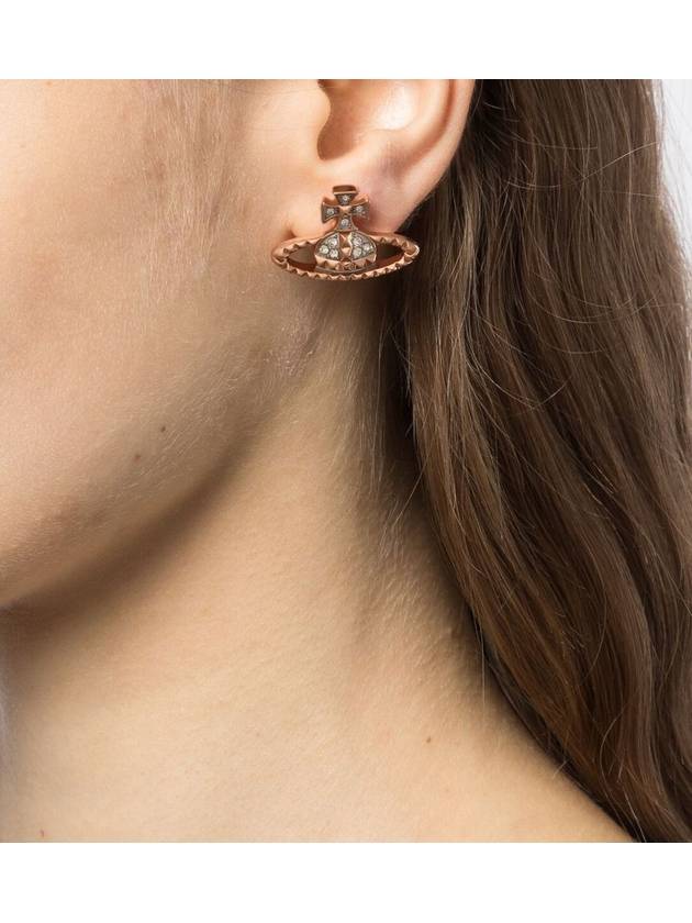 Mayfair Bath Relief Earrings Rose Gold - VIVIENNE WESTWOOD - BALAAN 4