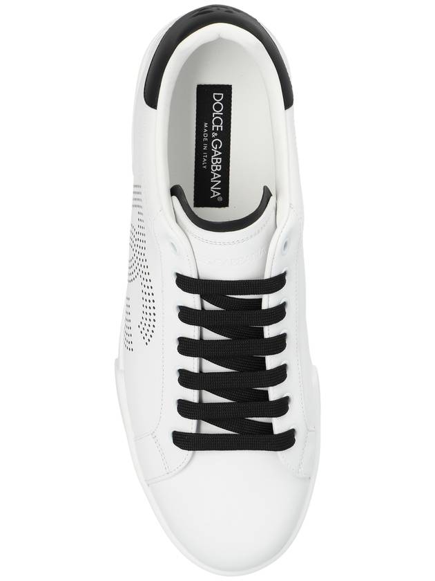 Dolce & Gabbana Sports Shoes With Logo, Men's, White - DOLCE&GABBANA - BALAAN 6