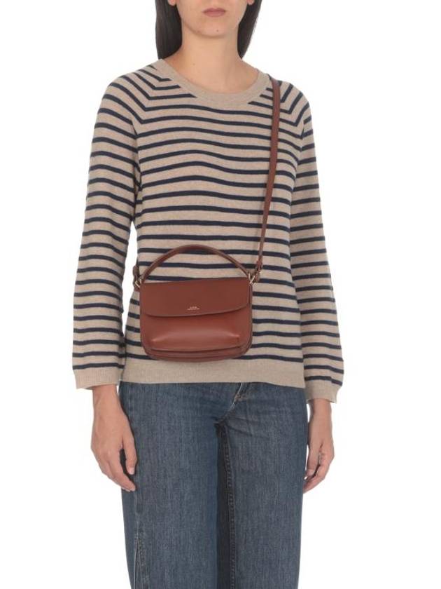 Sara Mini Shoulder Bag Nut Brown - A.P.C. - BALAAN 7