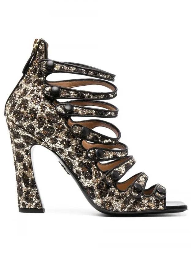 leopard sandal heel - DSQUARED2 - BALAAN 1