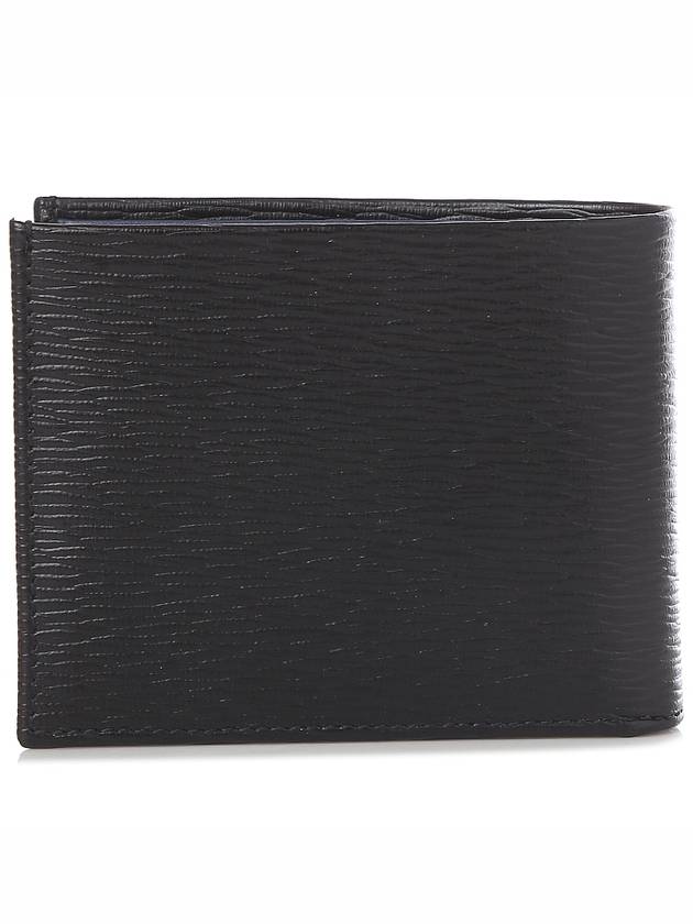 Gancini Half Wallet Black - SALVATORE FERRAGAMO - BALAAN 4